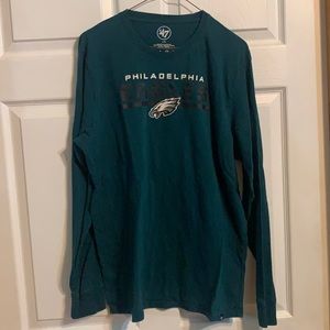 Men’s Philadelphia Eagles long sleeve Shirt. Size Large